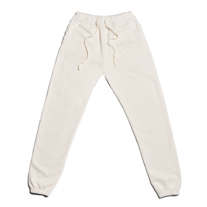 Varsity Logo Sweatpants in Moonbeam. 2X