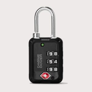 Lyon Luggage Lock in Onyx