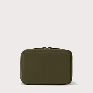 Arlo Tech Organizer in Dark Moss. Large
