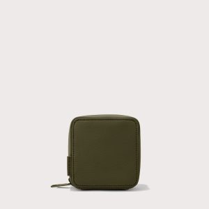 Arlo Tech Organizer in Dark Moss. Small